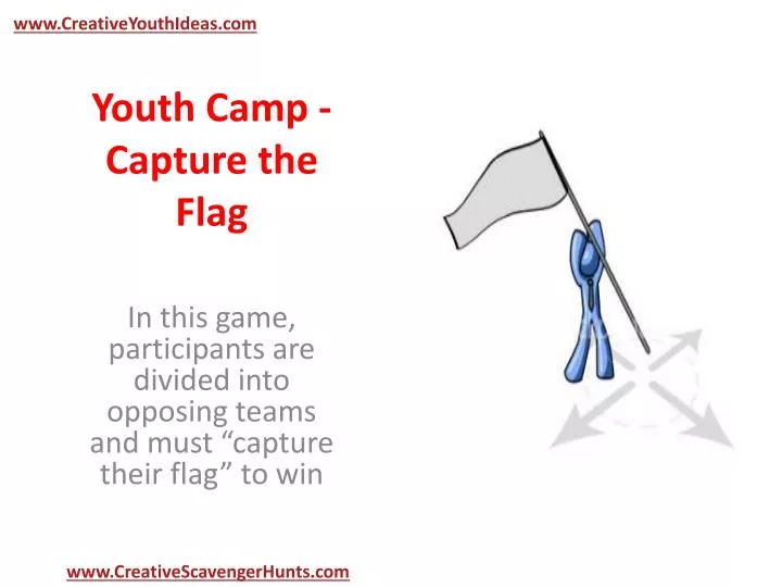 youth camp capture the flag