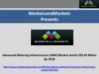 Advanced Metering Infrastructure (AMI) Market |Smart Meters