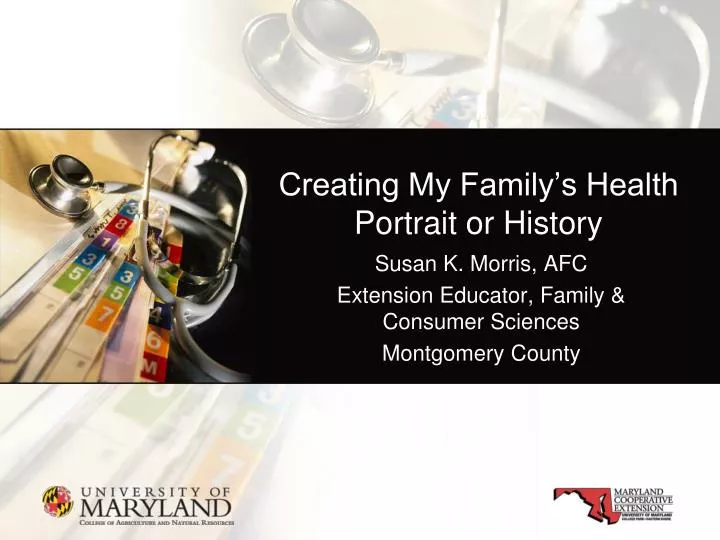 creating my family s health portrait or history