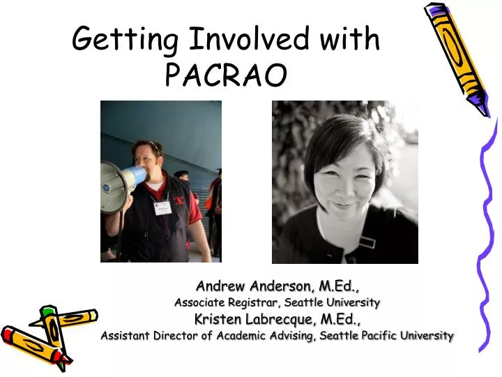 getting involved with pacrao