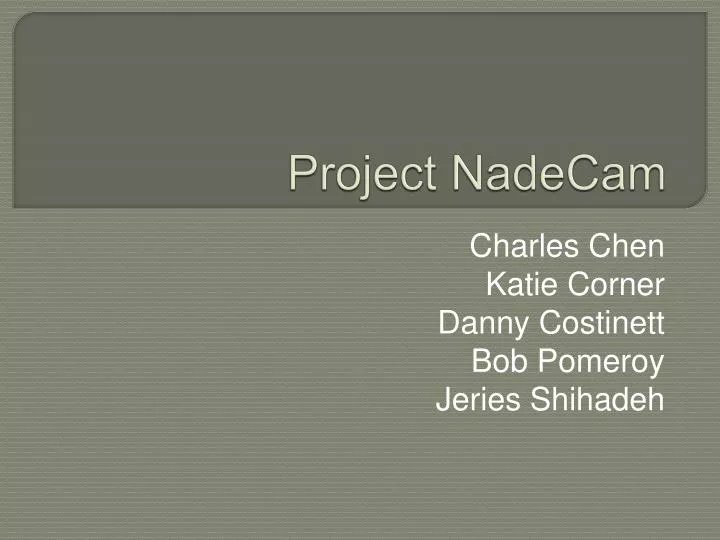project nadecam