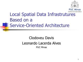 Local Spatial Data Infrastrutures Based on a Service-Oriented Architecture