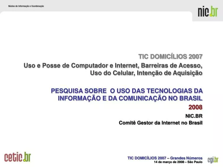 nic br comit gestor da internet no brasil