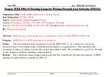Project: IEEE P802.15 Working Group for Wireless Personal Area Networks (WPANs) Submission Title: [ Nokia PHY submissio - slide 1