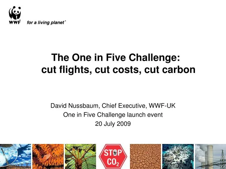 the one in five challenge cut flights cut costs cut carbon