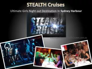 ladies cruises on sydney harbour