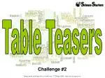 Challenge #2 - slide 1