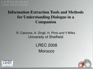 LREC 2008 Morocco