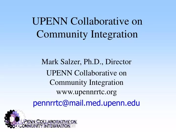 upenn collaborative on community integration