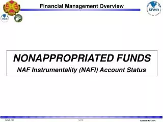 NONAPPROPRIATED FUNDS