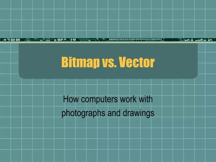 bitmap vs vector
