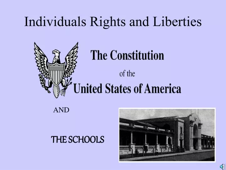 individuals rights and liberties