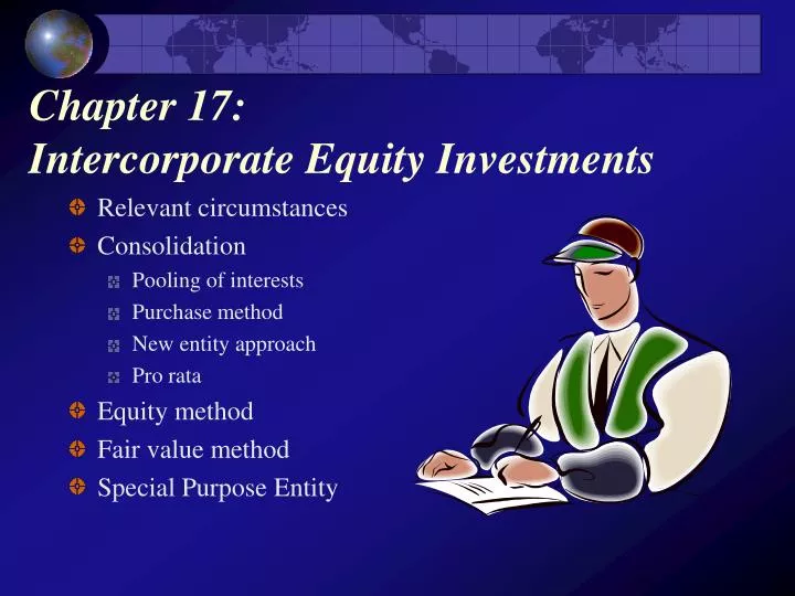 chapter 17 intercorporate equity investments