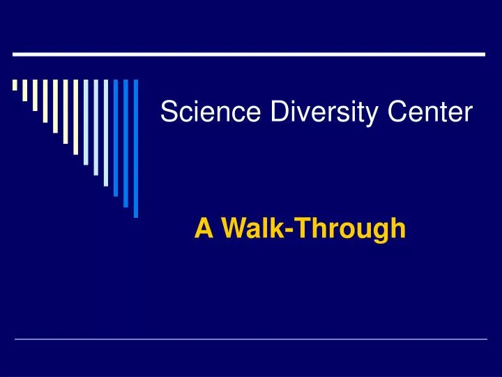 science diversity center