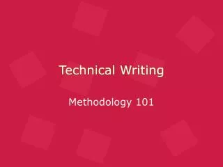 Technical Writing