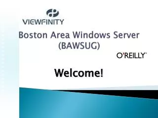 Boston Area Windows Server (BAWSUG)
