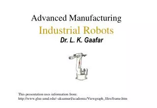 Advanced Manufacturing Industrial Robots