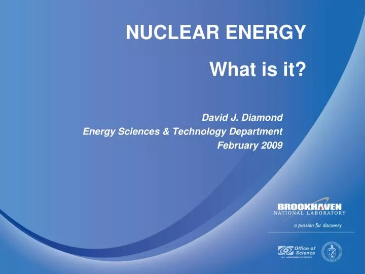 nuclear energy what is it