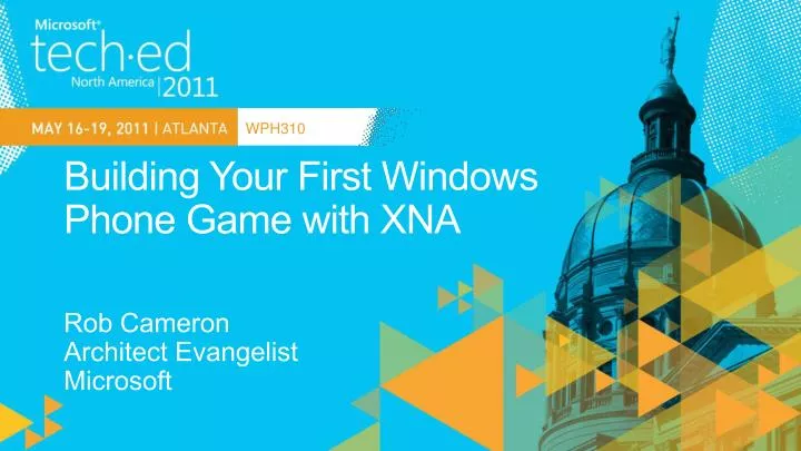 building your first windows phone game with xna
