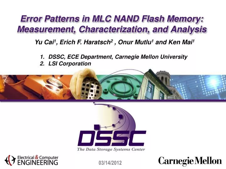 error patterns in mlc nand flash memory measurement characterization and analysis