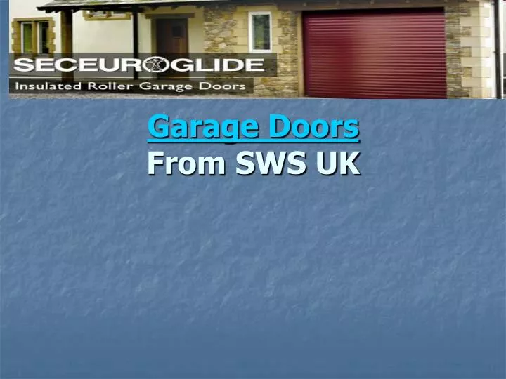 garage doors from sws uk