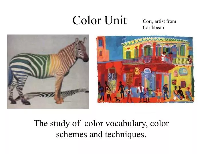 color unit