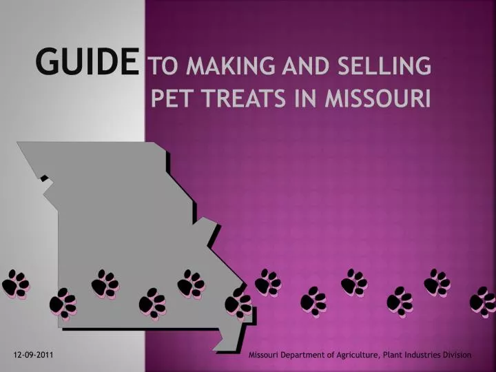 guide to making and selling pet treats in missouri