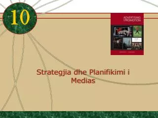 Strategjia dhe Planifikimi i Medias