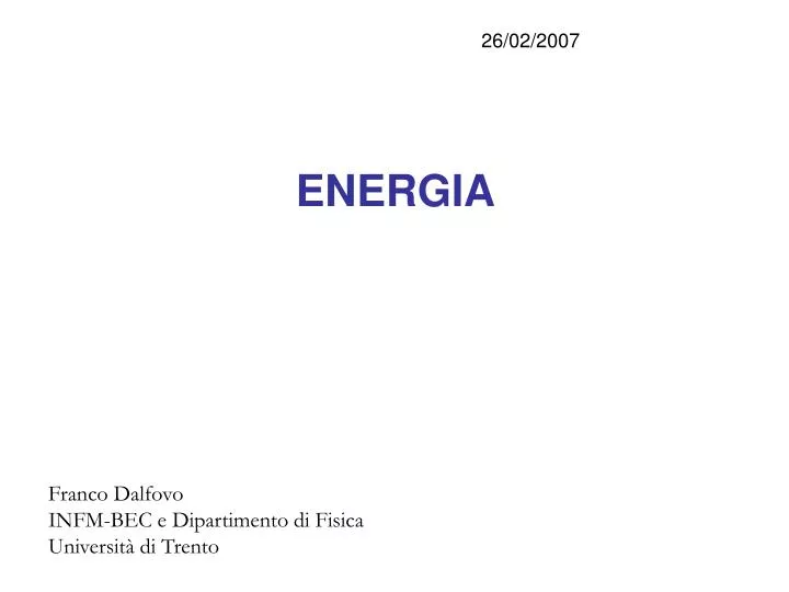 energia