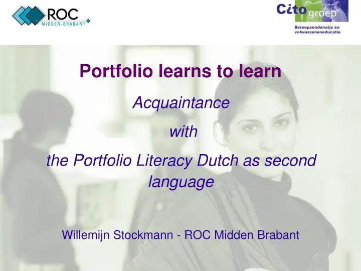portfolio learns to learn