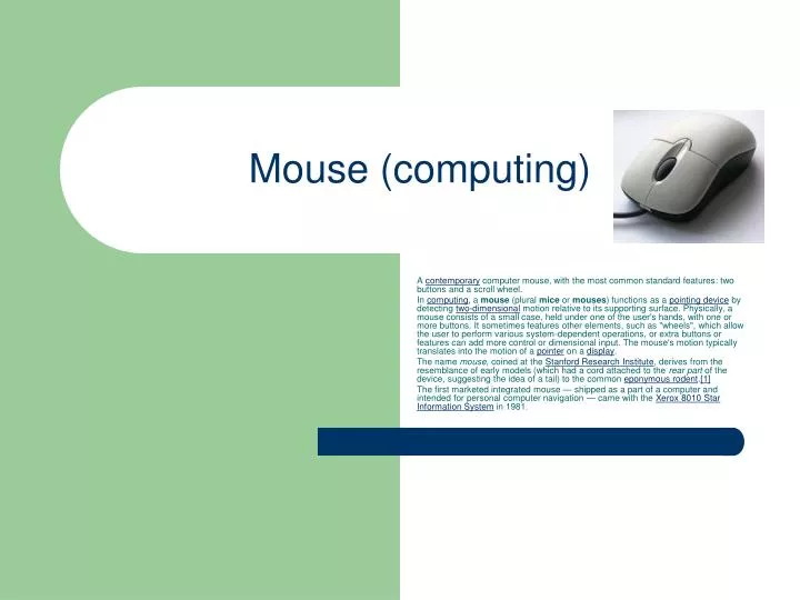 mouse computing