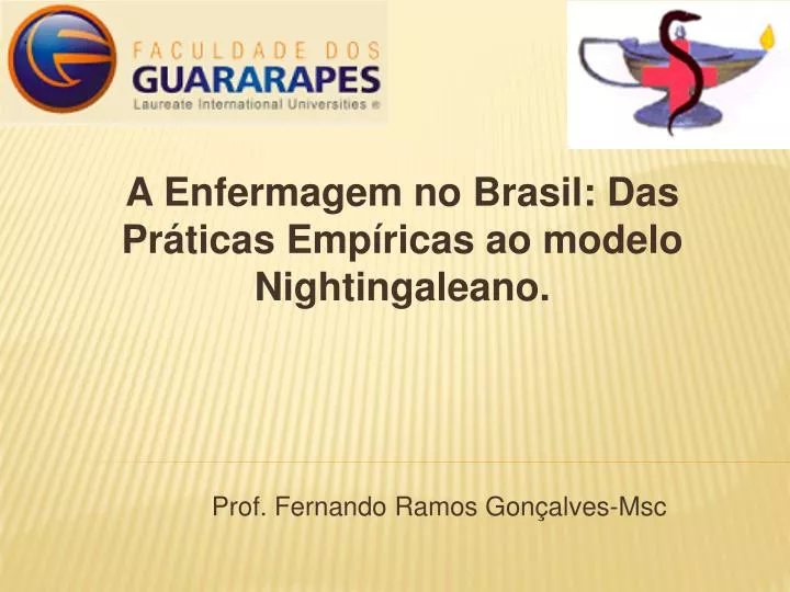 a enfermagem no brasil das pr ticas emp ricas ao modelo nightingaleano