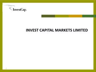 INVEST CAPITAL MARKETS LIMITED