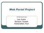 Web Portal Project