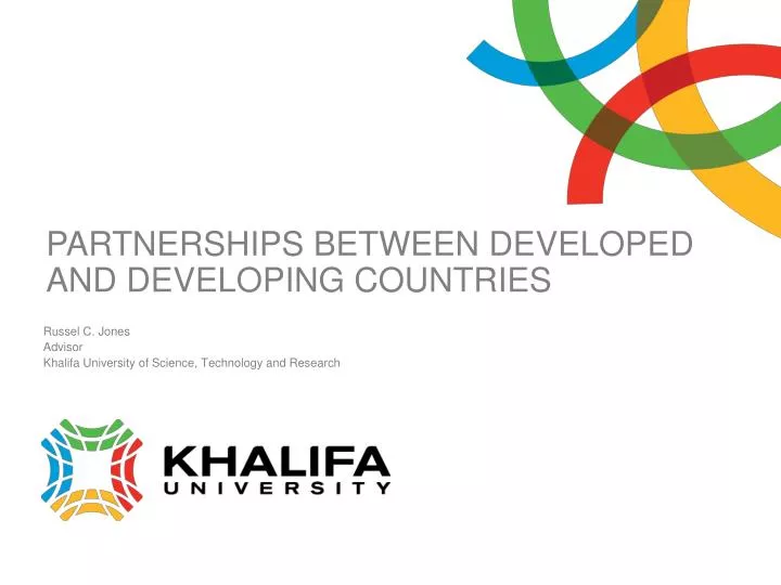 partnerships between developed and developing countries