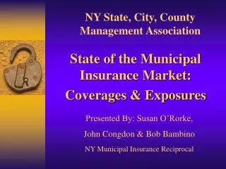 NY State, City, County Management Association