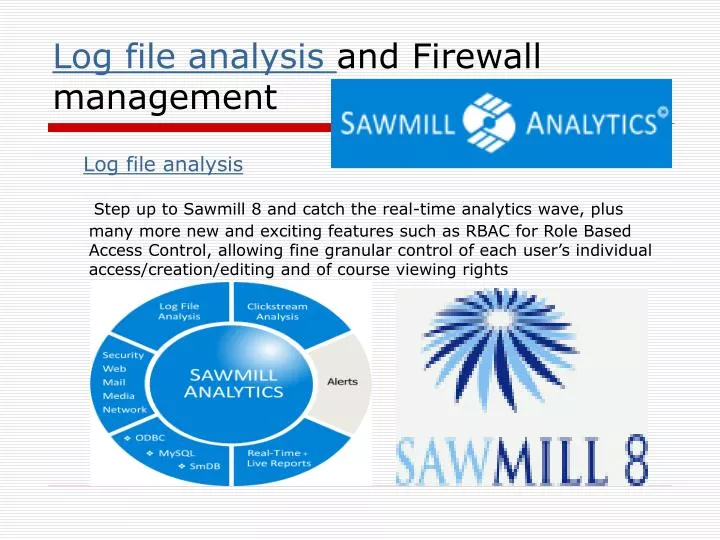log file analysis and firewall management