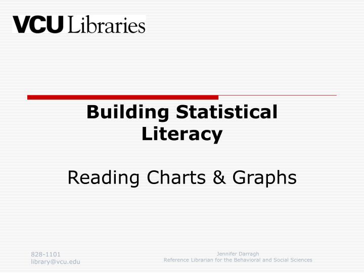 building statistical literacy reading charts graphs