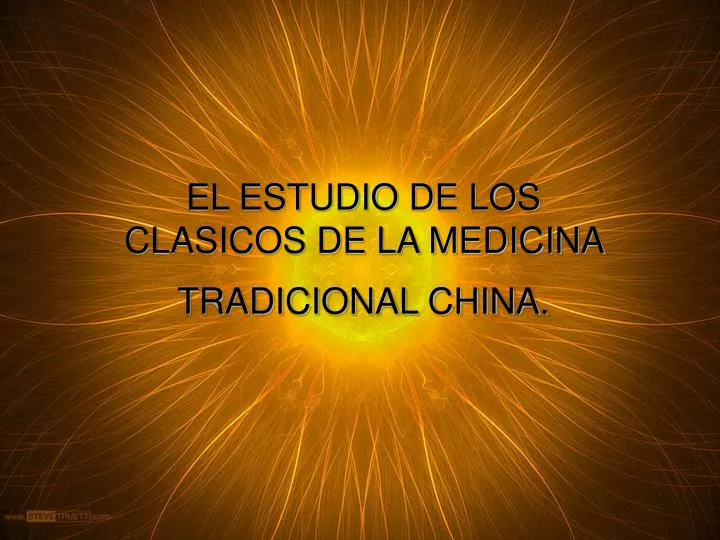 el estudio de los clasicos de la medicina tradicional china