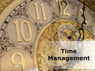 time management (modern) powerpoint presentation content: 13