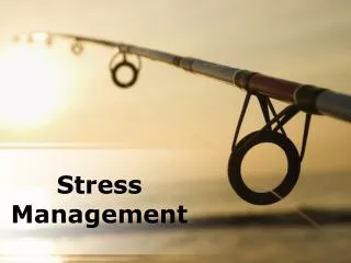 stress management (modern) powerpoint presentation content: