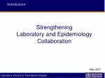 Strengthening Laboratory and Epidemiology Collaboration - slide 1