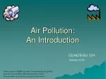 Air Pollution: An Introduction - slide 1