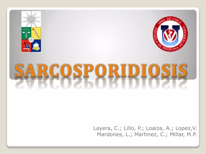 sarcosporidiosis