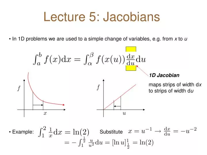 lecture 5 jacobians