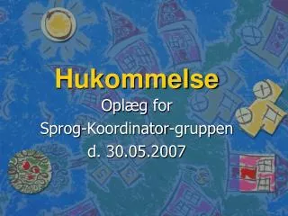 hukommelse