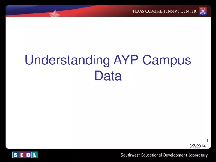 understanding ayp campus data