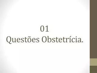 01 quest es obstetr cia