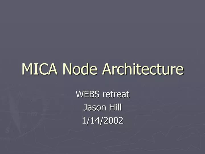 mica node architecture