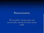 Protectionism - slide 1